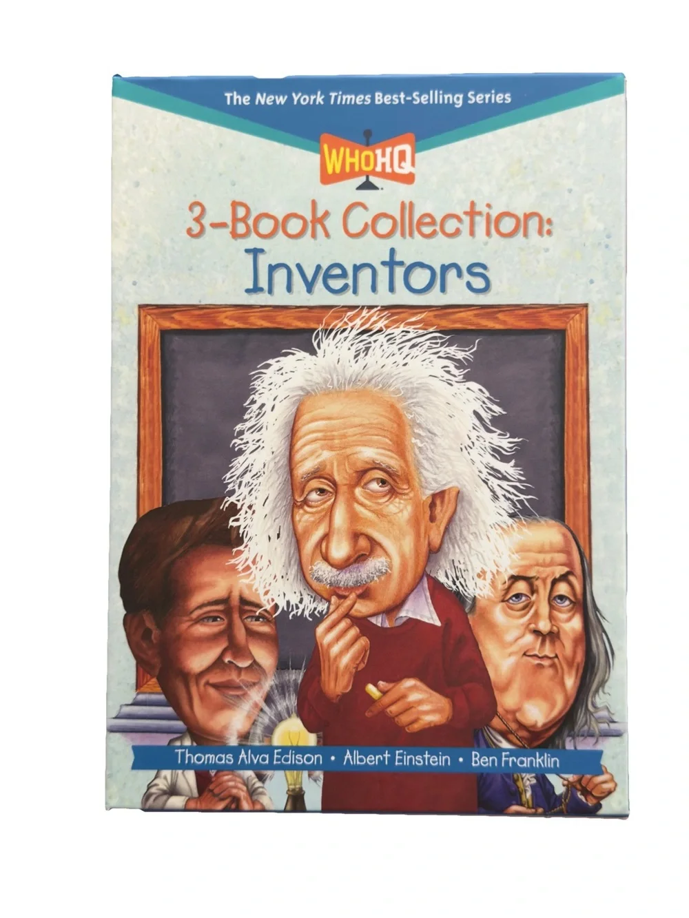 Presidents & Inventors - WhoHQ - 3-Book Collection